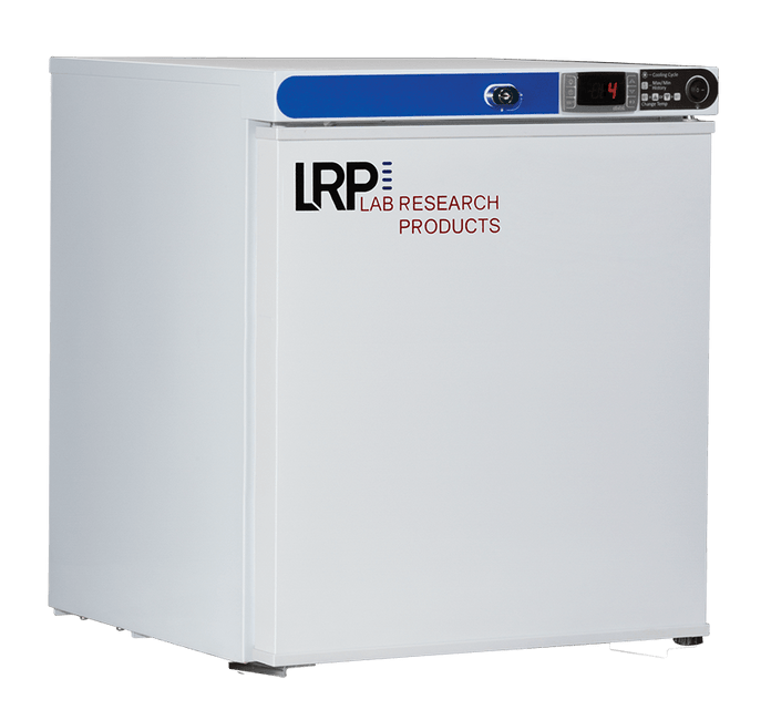 Lab Research Products - LRP-HC-UCFS-0104-LH - 1 Cu. Ft. Plus Series Countertop Refrigerator Freestanding, Left Hinged