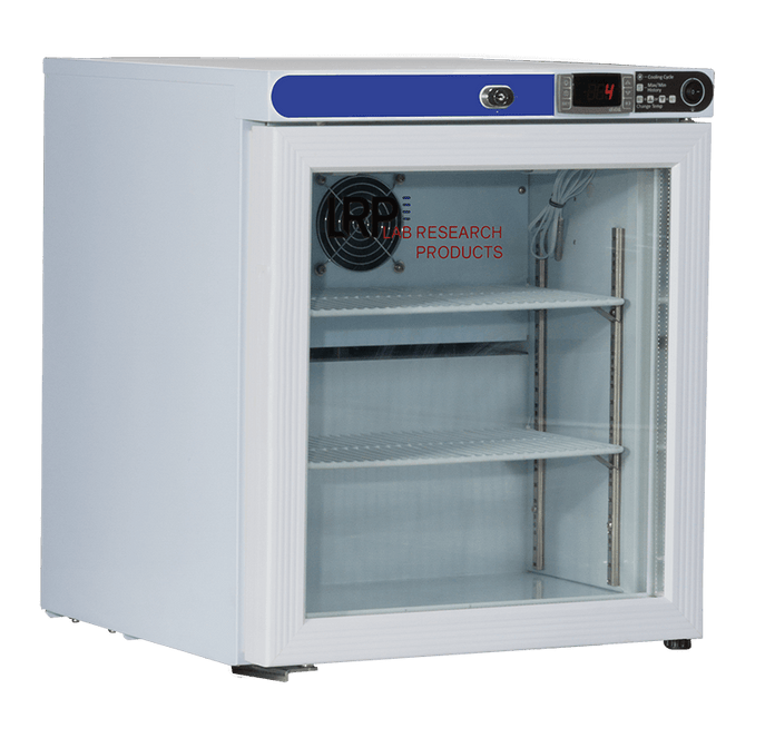 Lab Research Products (LRP) - LRP-HC-UCFS-0104G-LH - 1 Cu. Ft. Plus Series Countertop Refrigerator Freestanding, Left Hinged-Glass Door