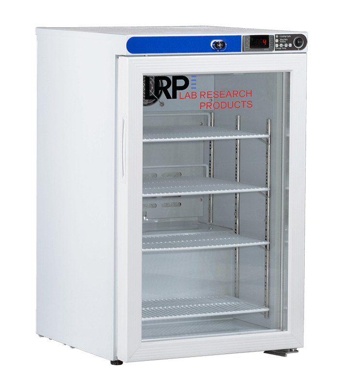Lab Research Products - LRP-HC-UCFS-0204G - 2.5 Cu. Ft. Plus Series Undercounter Refrigerator Freestanding Glass Door