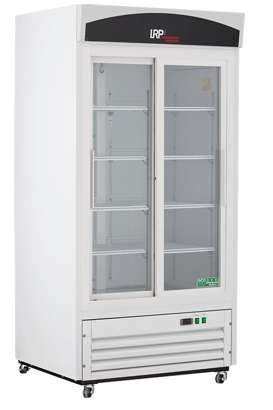 Lab Research Products - LRP-HC-LB-33 - 33 Cu. Ft. Basic Series Glass Door Laboratory Refrigerator