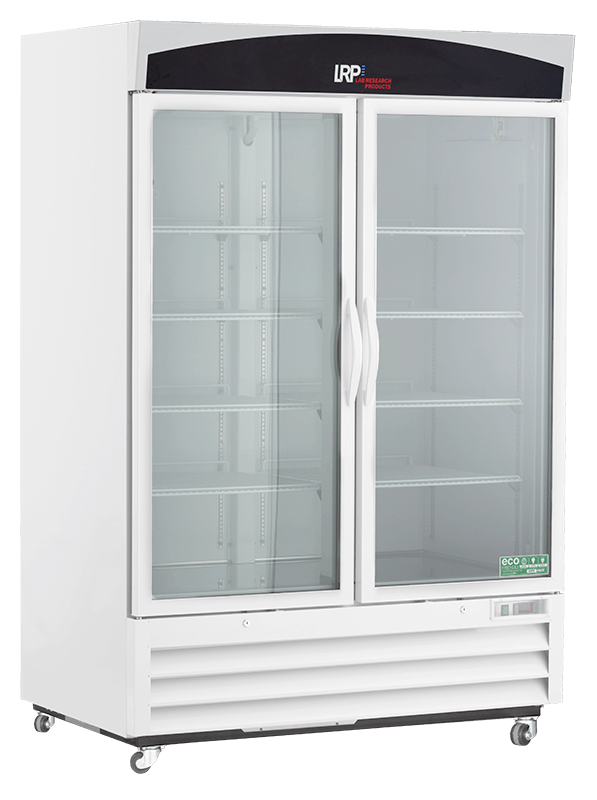 Lab Research Products - LRP-HC-LB-49 - 49 Cu. Ft. Basic Series Glass Door Laboratory Refrigerator