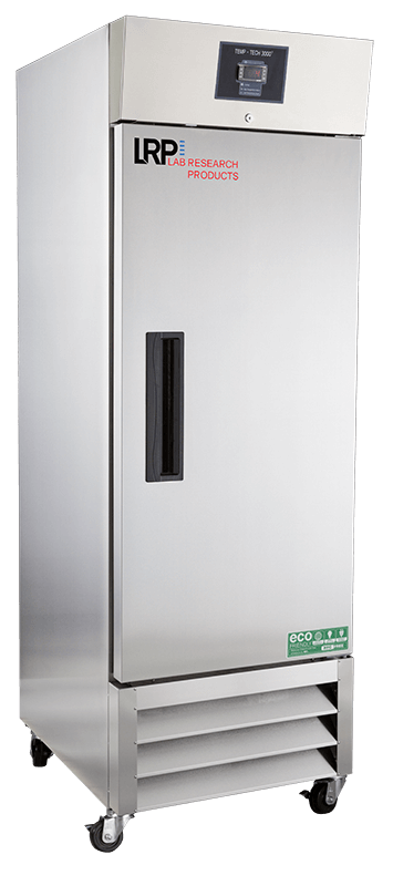 Lab Research Products - LRP-HC-SSP-23 - 23 Cu. Ft. Plus Series Solid Door Stainless Steel Laboratory Refrigerator