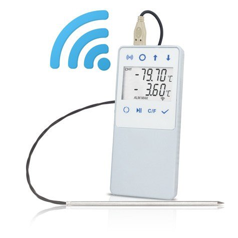 Lab Research Products - LRP-WF-DDL-18 (-80) - WIFI Digital Data Logger (DDL) for Ultra Low Temperature Freezers