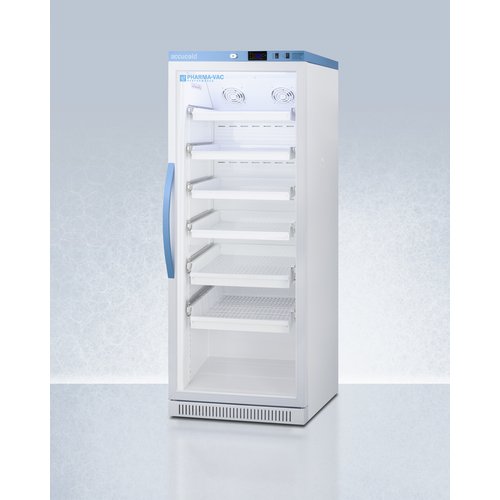 Accucold - ARG12PVDRLHD - 12 Cu.Ft. Upright Vaccine Refrigerator with Removable Drawers, Left Hand Door