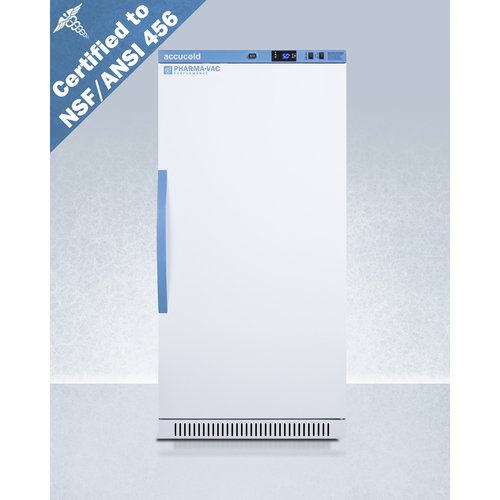 Accucold - ARS8PV456 - 8 Cu. Ft. Upright Vaccine Refrigerator, Certified to NSF/ANSI 456 Vaccine Storage Standard