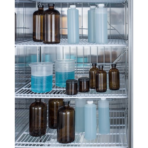 Accucold - ARG23MLLHPHI - 23 Cu.Ft. Upright Pharmacy Refrigerator, Probe Hole