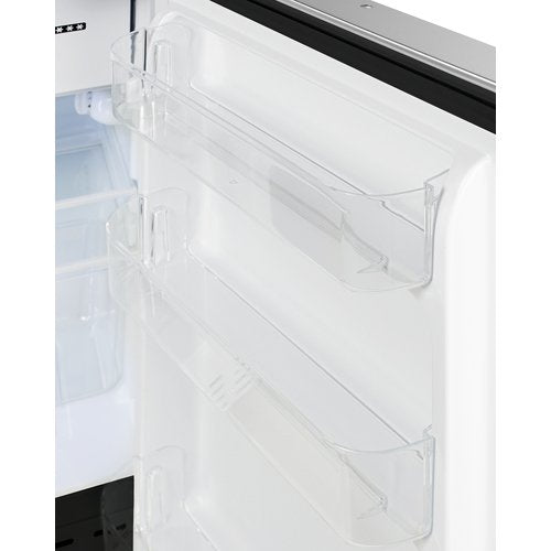 Accucold - ADA302BRFZSSTBC - 21" Wide Built-in Refrigerator-Freezer, ADA Compliant