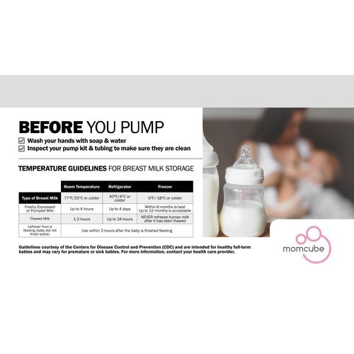 Accucold - ARS8MLMCLK - 8 Cu. Ft. MOMCUBE® Breast Milk Refrigerator