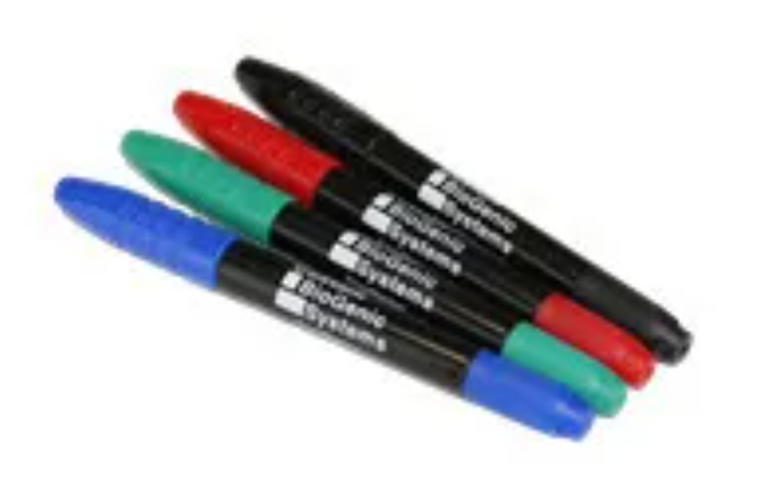 Custom Biogenic Systems - C-12 - Cryomarker, Set of 12 Pens, One Color per Box (Specify Color - Black, Blue, Green Or Red)