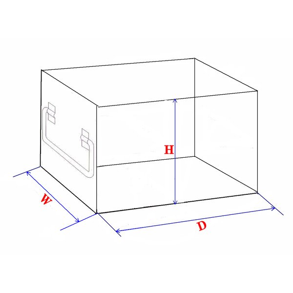 Crystal Industries - UFS-100-46 - Upright Freezer Rack for 100-Place Slide Boxes, 4x6 Configuration