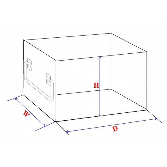 Crystal Industries - UFS-3 - Upright Sliding Tray Rack for 3" Boxes