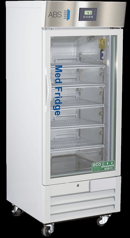 American Biotech Supply - PH-ABT-HC-12G - 12 Cu. Ft. Premier Pharmacy Glass Door Refrigerator