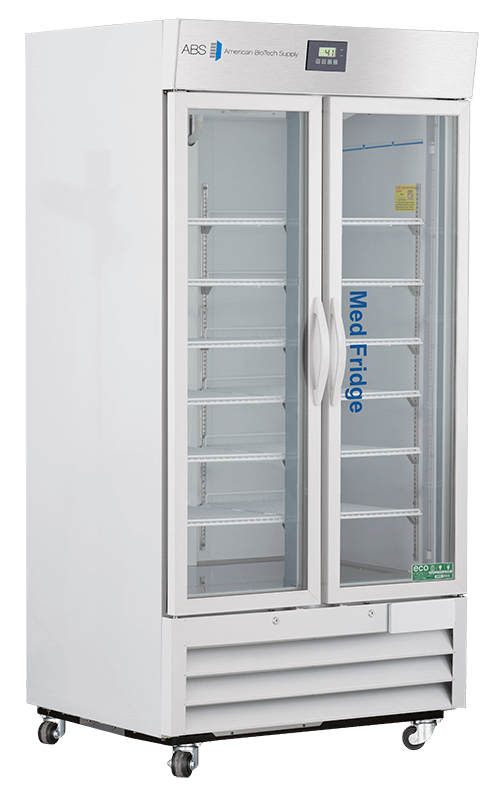 American Biotech Supply - PH-ABT-HC-36G - 36 Cu. Ft. Pharmacy Glass Door Refrigerator