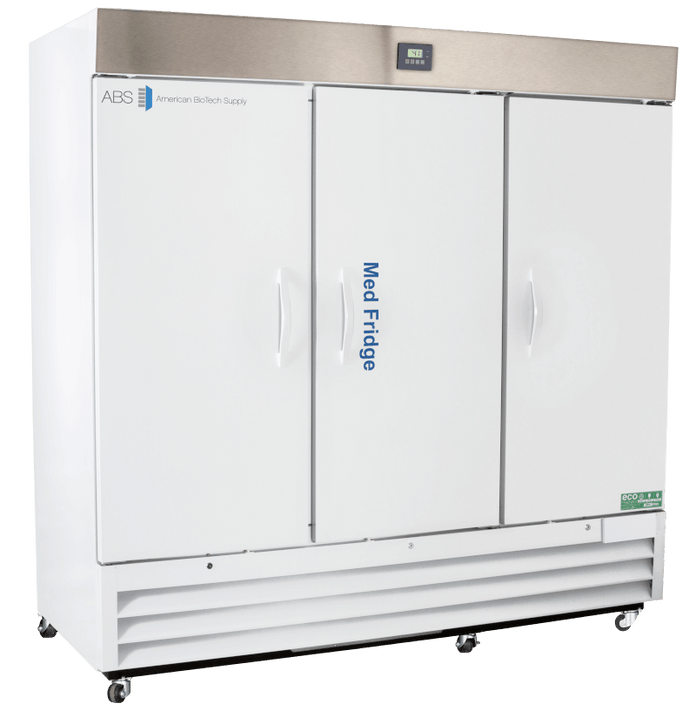 American Biotech Supply - PH-ABT-HC-72 - 72 Cu. Ft. Pharmacy Glass Door Refrigerator