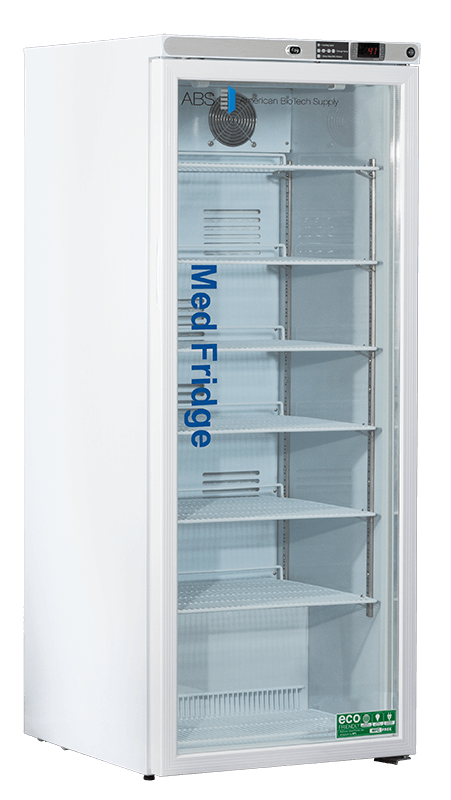 American Biotech Supply - PH-ABT-HC-10PG - 10.5 Cu. Ft. Pharmacy Glass Door Compact Laboratory Refrigerator