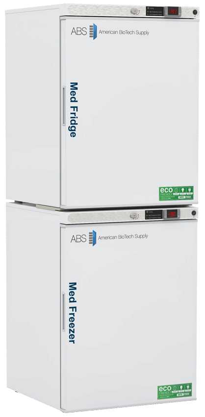 American Biotech Supply - PH-ABT-HC-RFC1030 - 10 Cu. Ft. Pharmacy Refrigerator and Freezer (-22°F Operation) Combination