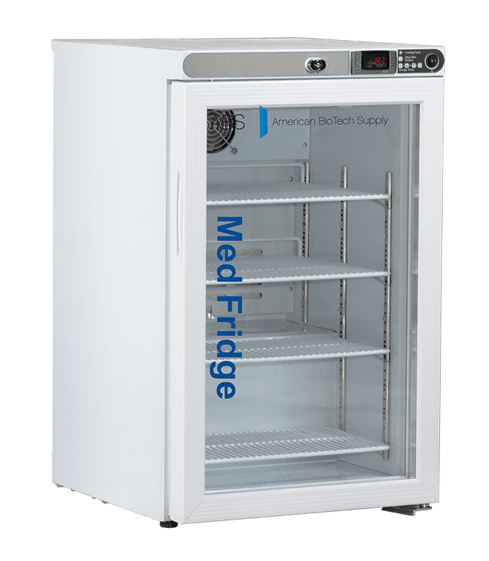 American Biotech Supply - PH-ABT-HC-UCFS-0204G - 2.5 Cu. Ft. Capacity Premier Pharmacy/Vaccine Undercounter Refrigerator Freestanding