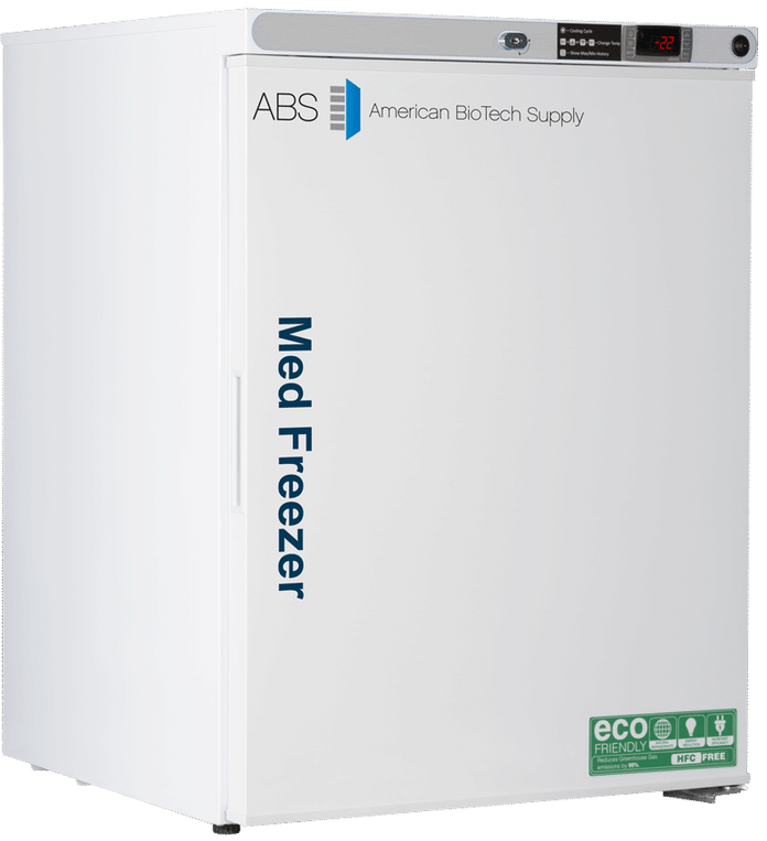 American Biotech Supply - PH-ABT-HC-UCFS-0430 - 4 Cu. Ft. Capacity Premier Pharmacy Undercounter Freezer Freestanding (-22°F Operation)