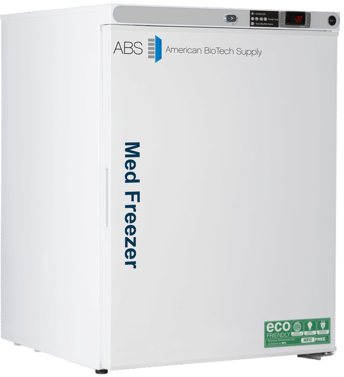 American Biotech Supply - PH-ABT-HC-UCFS-0430 - 4 Cu. Ft. Capacity Premier Pharmacy Undercounter Freezer Freestanding (-22°F Operation)