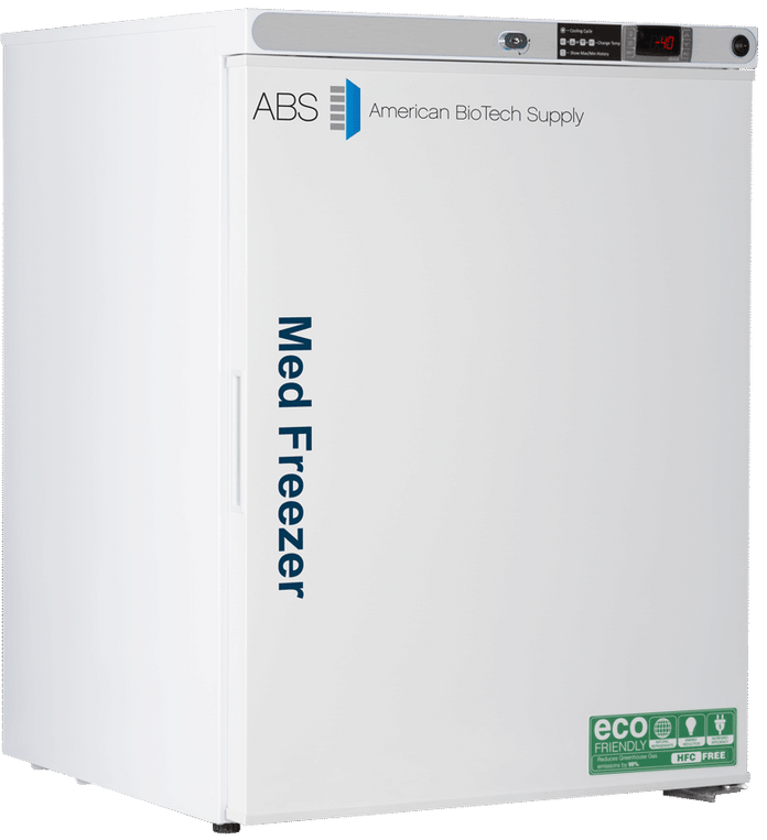 American Biotech Supply - PH-ABT-HC-UCFS-04 - 4 Cu. Ft. Capacity Premier Pharmacy Undercounter Freezer Freestanding