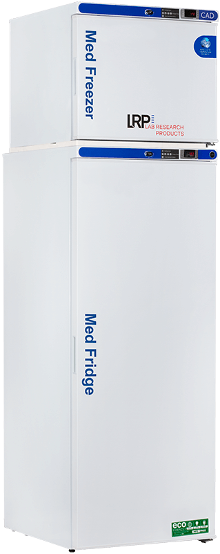 Lab Research Products - PH-LRP-HC-RFC12A-CAD - 12 Cu. Ft. Plus Series Pharmacy/Vaccine Refrigerator & Freezer Combination with Controlled Auto Defrost Freezer