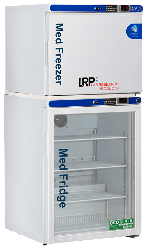 Lab Research Products (LRP) - PH-LRP-HC-RFC7A-CAD - 7 Cu. Ft. Plus Series Pharmacy/Vaccine Refrigerator & Freezer Combination with Controlled Auto Defrost Freezer