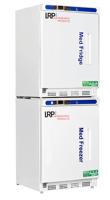 Lab Research Products (LRP) - PH-LRP-HC-RFC9-LH - 9 Cu. Ft. Plus Series Pharmacy/Vaccine Refrigerator and Freezer Combination, Left Hinged
