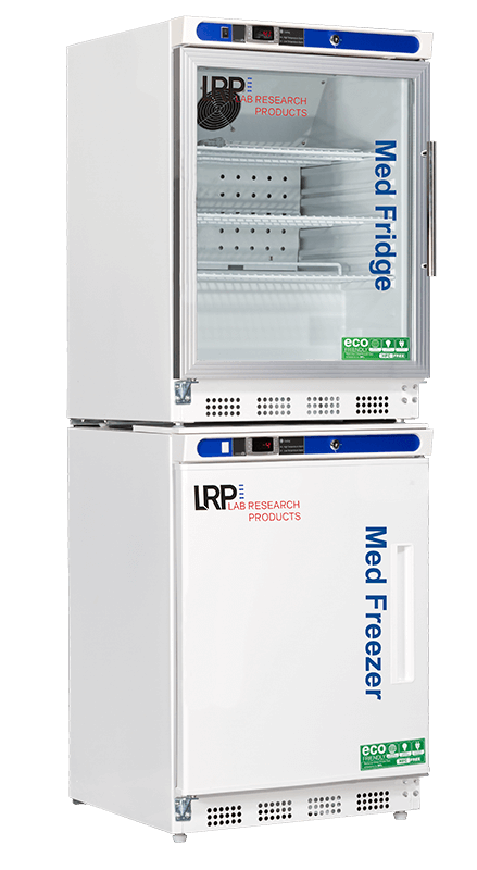Lab Research Products (LRP) - PH-LRP-HC-RFC9G-LH - 9 Cu. Ft. Plus Series Pharmacy/Vaccine Refrigerator and Freezer Combination, Left Hinged