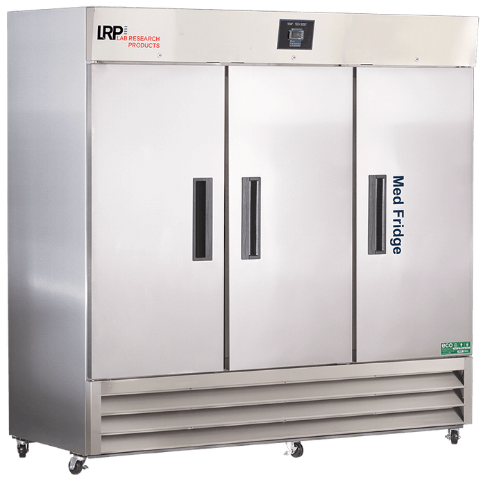 Lab Research Products (LRP) - PH-LRP-HC-SSP-72 - 72 Cu. Ft. Plus Series Solid Door Stainless Steel Pharmacy Refrigerator