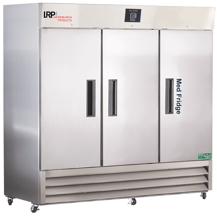 Lab Research Products - PH-LRP-HC-SSP-72 - 72 Cu. Ft. Plus Series Solid Door Stainless Steel Pharmacy Refrigerator
