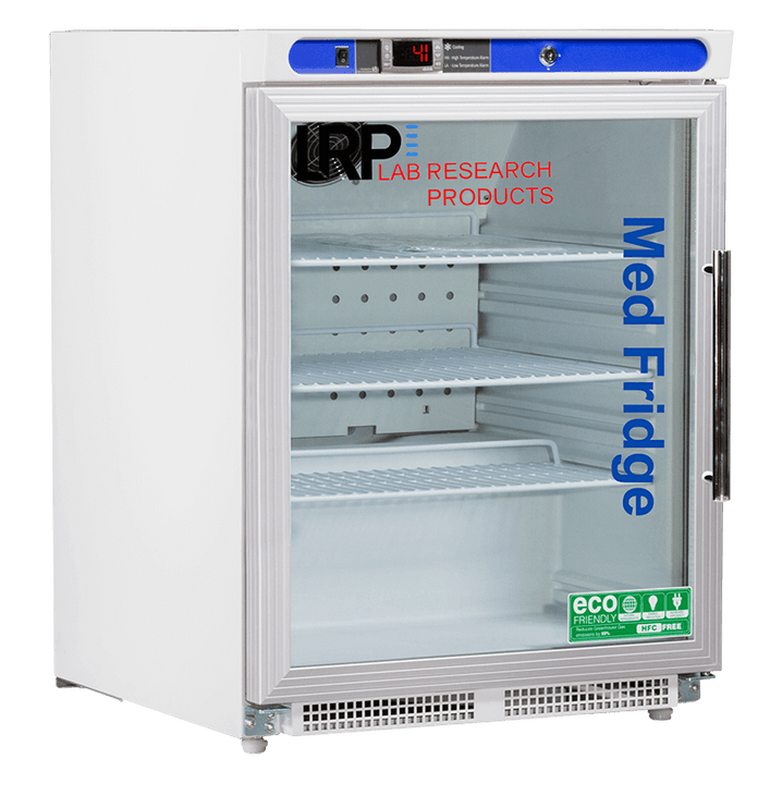 Lab Research Products - PH-LRP-HC-UCBI-0404G-ADA-LH - 4.6 Cu. Ft. Plus Series Pharmacy/Vaccine Undercounter Refrigerator, Built-In, Left Hinged ADA