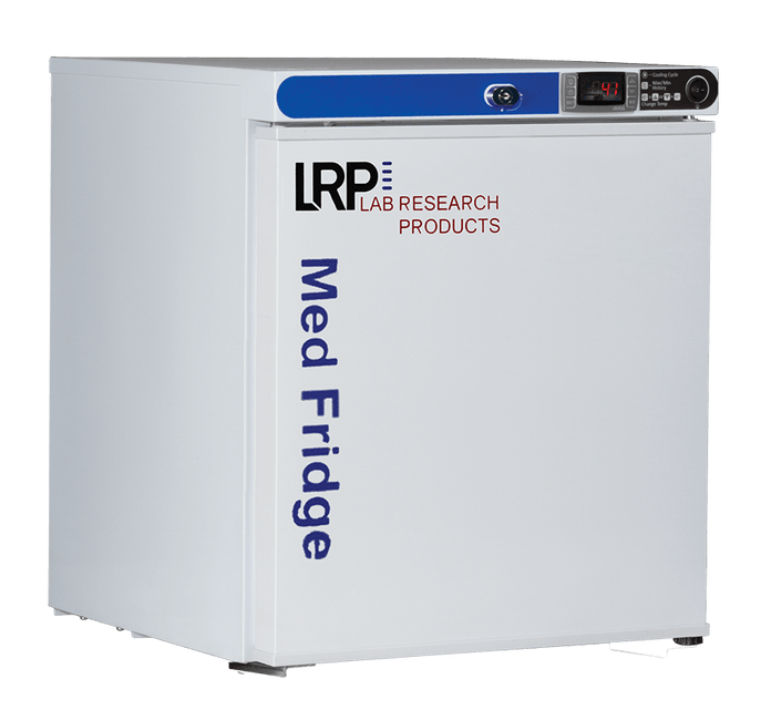 Lab Research Products - PH-LRP-HC-UCFS-0104-LH - 1 Cu. Ft. Plus Series Pharmacy/Vaccine Countertop Refrigerator Freestanding, Left Hinged