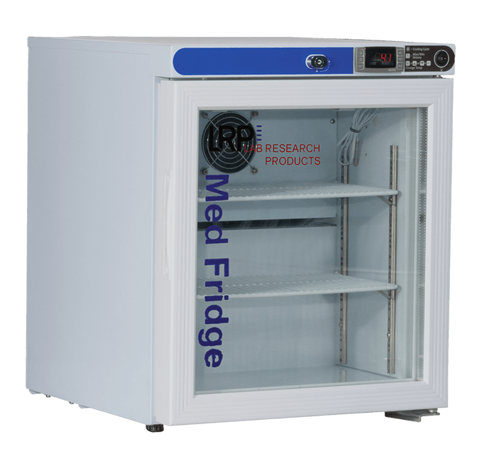 Lab Research Products (LRP) - PH-LRP-HC-UCFS-0104G - 1 Cu. Ft. Plus Series Pharmacy/Vaccine Countertop Refrigerator Freestanding