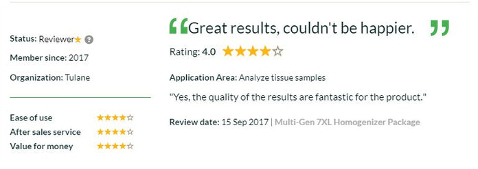 PRO Scientific - PK-01200PMGXL - Multi-Sample Homogenizing Package, 1.5ml-16ml Tubes