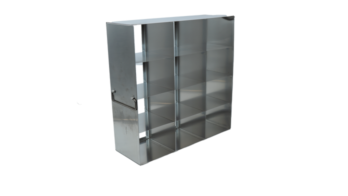 Crystal Industries - UF-34-375 - Upright Freezer Rack for 3.75" Boxes, 3x4 Configuration