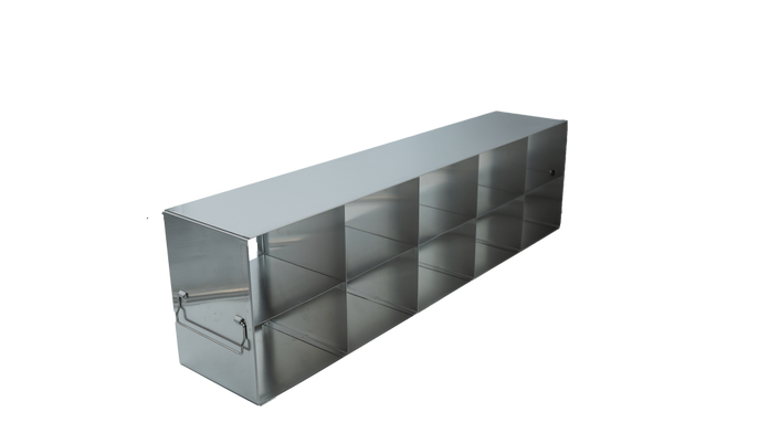 Crystal Industries - UF-52-L375 - Upright Freezer Rack for Large 3.75" Boxes, 5x2 Configuration