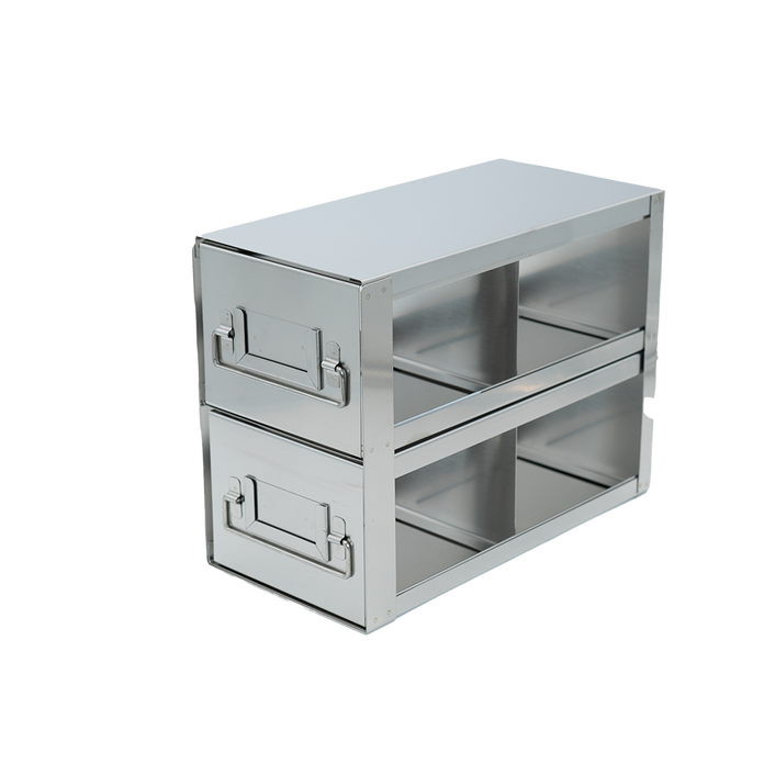 Crystal Industries - UFD-22-375 - Upright Freezer Drawer Rack for 3.75" Boxes, 2x2 Configuration