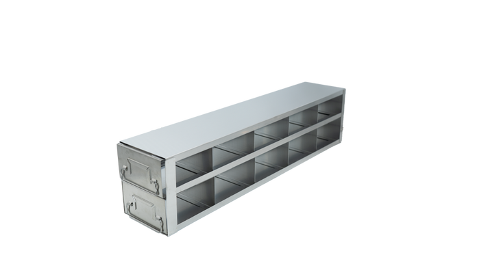 UFD-523 - Drawer Rack for 3" Boxes, 5x2 Configuration