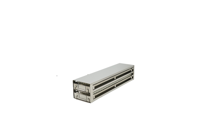 Crystal Industries - UFD-LT01-2 - Upright Freezer Rack with 2 Drawers for 1ml Tubes
