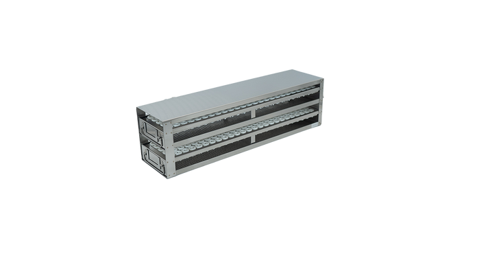 Crystal Industries - UFD-03 - Upright Freezer Rack with Drawers for 3ml Tubes