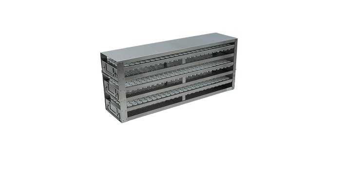 Crystal Industries - UFD-03 - Upright Freezer Rack with Drawers for 3ml Tubes