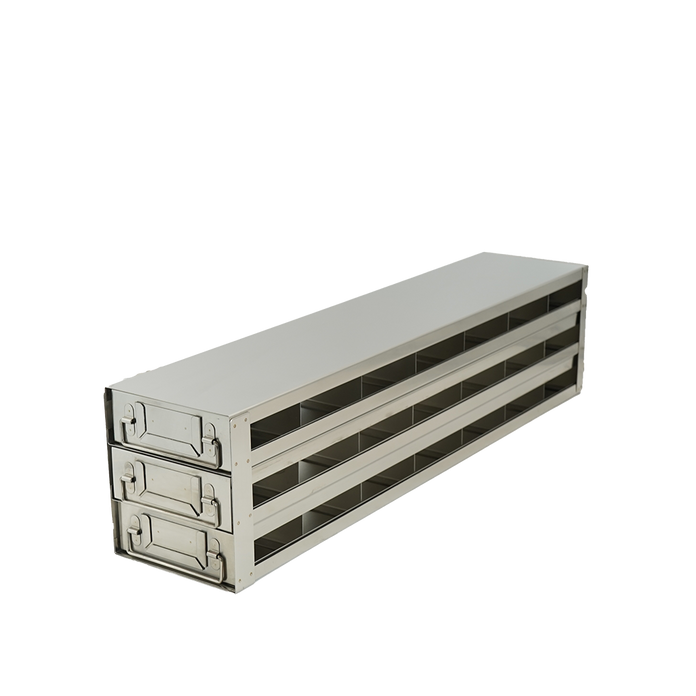 Crystal Industries - UFDDP - Upright Freezer Drawer Rack for 96-Deep-Well Microtiter Plates