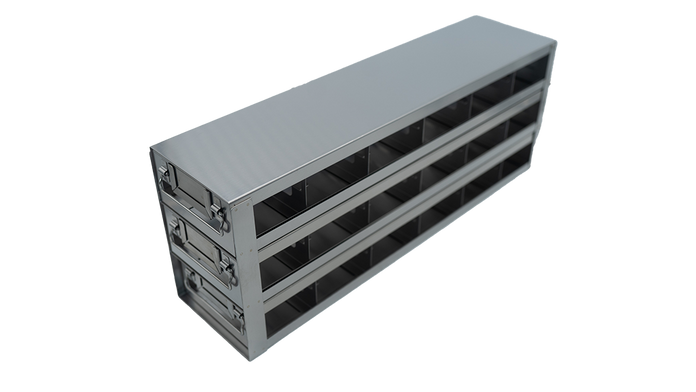 Crystal Industries - UFDMM-63 - Upright Freezer Drawer Rack for SBS Formatted Boxes, 6x3 Configuration
