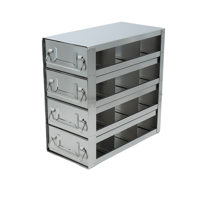 UFDMX-342 - Drawer Freezer Rack for SBS Formatted Boxes, 3x4 Configuration
