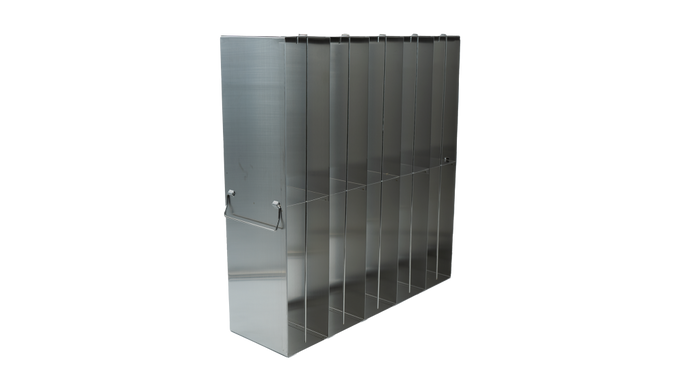 Crystal Industries - UFMP-519L - Upright Freezer Rack for 96/384-Well Microtiter Plates, 140 Plates with Lids, 170 Plates without Lids