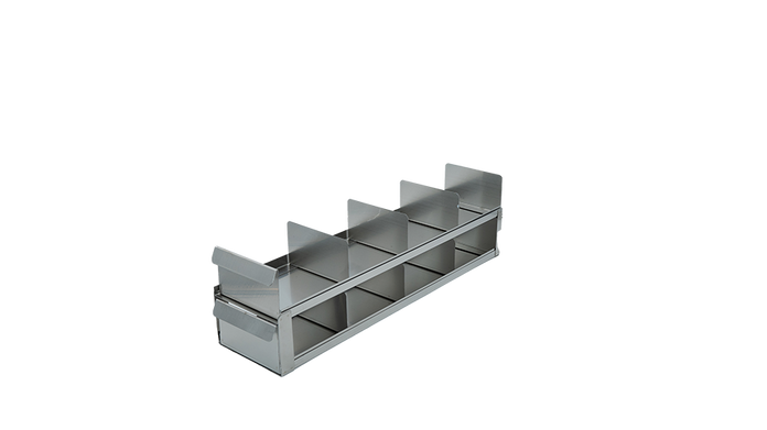 UFS-423 - Sliding Tray Rack for 3" Boxes, 4x2 Configuration