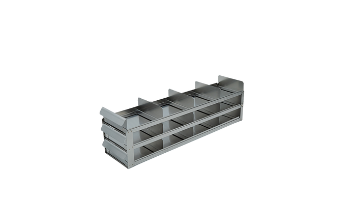 Crystal Industries - UFS-2 - Upright Sliding Tray Rack for 2" Boxes