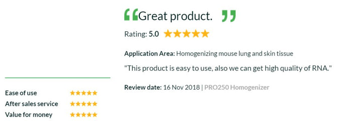 PRO Scientific - 01-01250 - PRO250 Hand-Held Homogenizer, 0.03ml-5L Volume