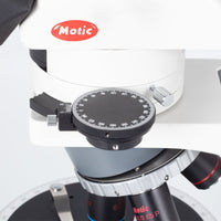 Motic Instruments - 1100100402251 - BA310Pol Trinocular Upright Polarization Microscopes, Light Split