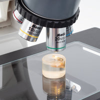 Motic Instruments - 1100100402544 - BA310Met-T Trinocular Upright Industrial Microscopes (Stroke 3"x 2" Stage) (Erect Image)